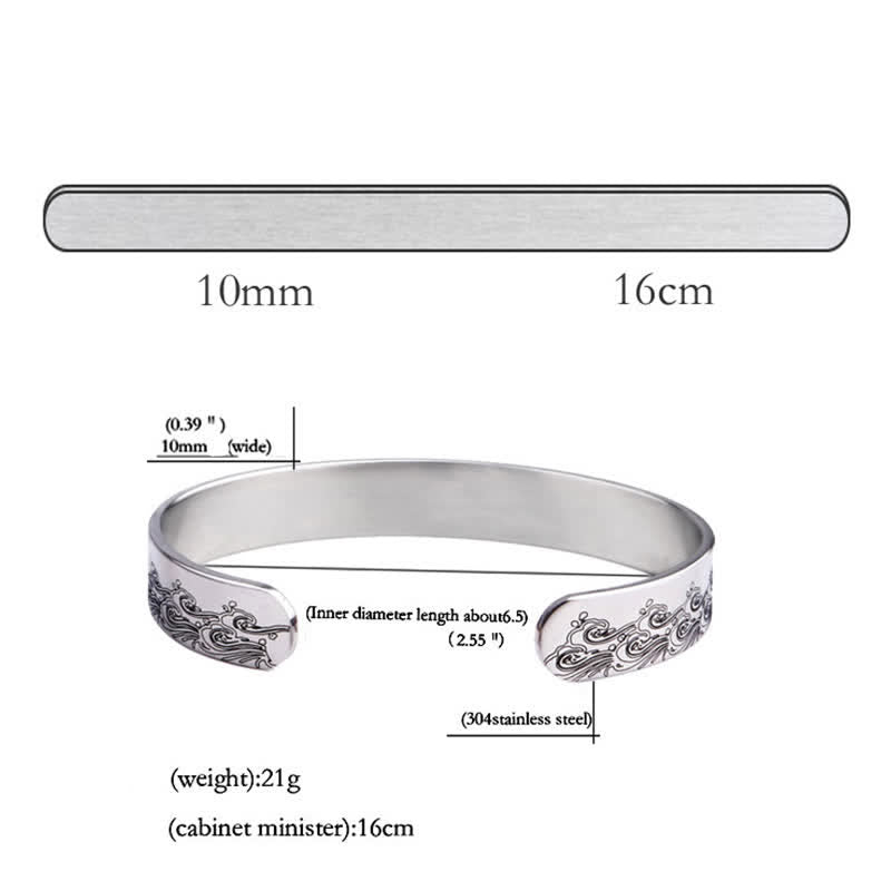 The Day I Lost You Memorial Harmony Bracelet Bangle - Image 8