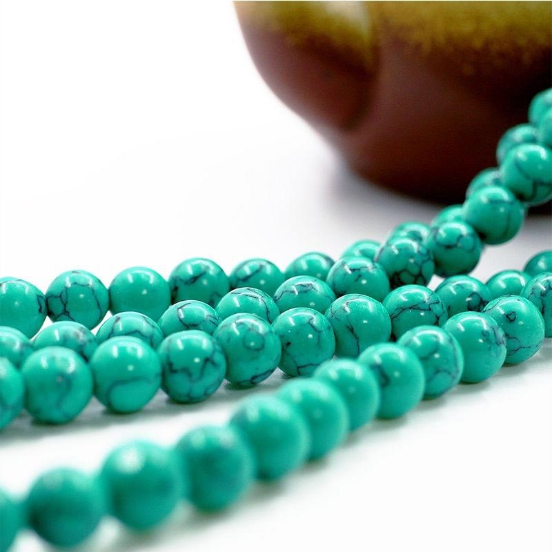 Tibetan Turquoise Purification Necklace Mala - Image 5