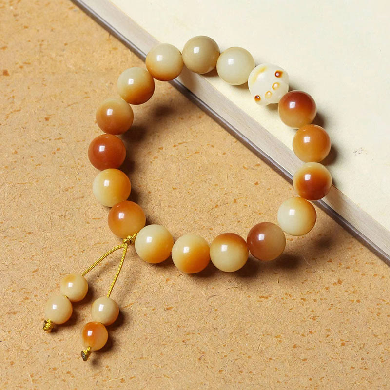 Natural Bodhi Seed Lovely Paw Claw Peace Wisdom Bracelet - Image 2