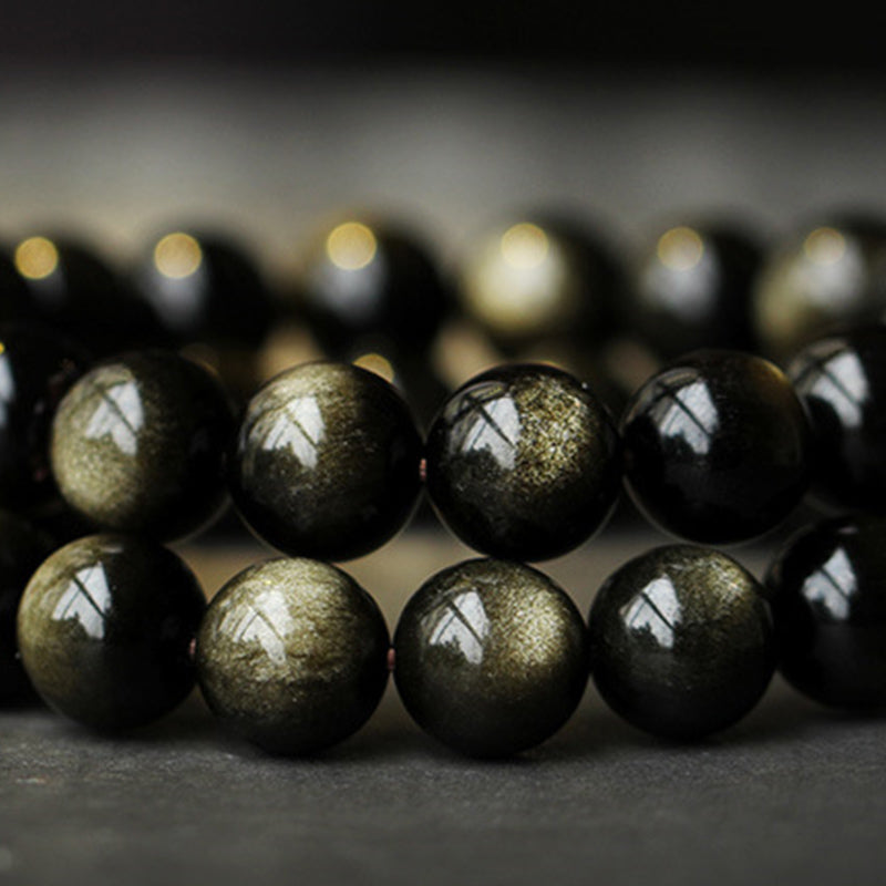 Chinese Zodiac Natal Buddha Obsidian Purification Bracelet - Image 14