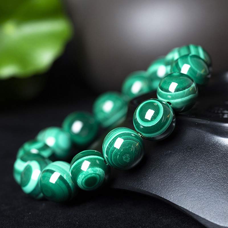 Natural Malachite Protection Calmness Bracelet - Image 24
