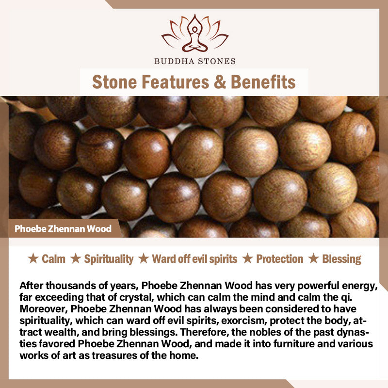 Phoebe Zhennan Wood Spirituality Bracelet - Image 10