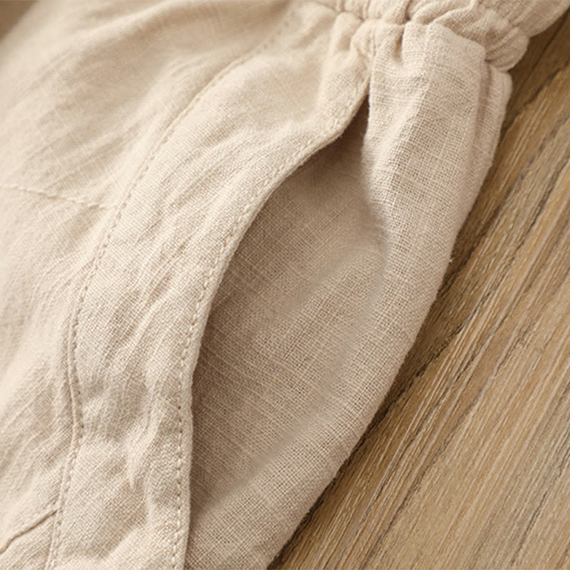 Solid Color Loose Yoga Harem Pants With Pockets - Image 13