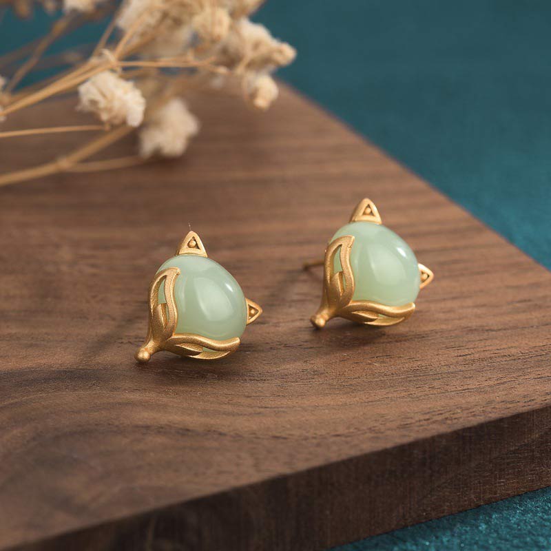 FengShui Jade Luck Earrings