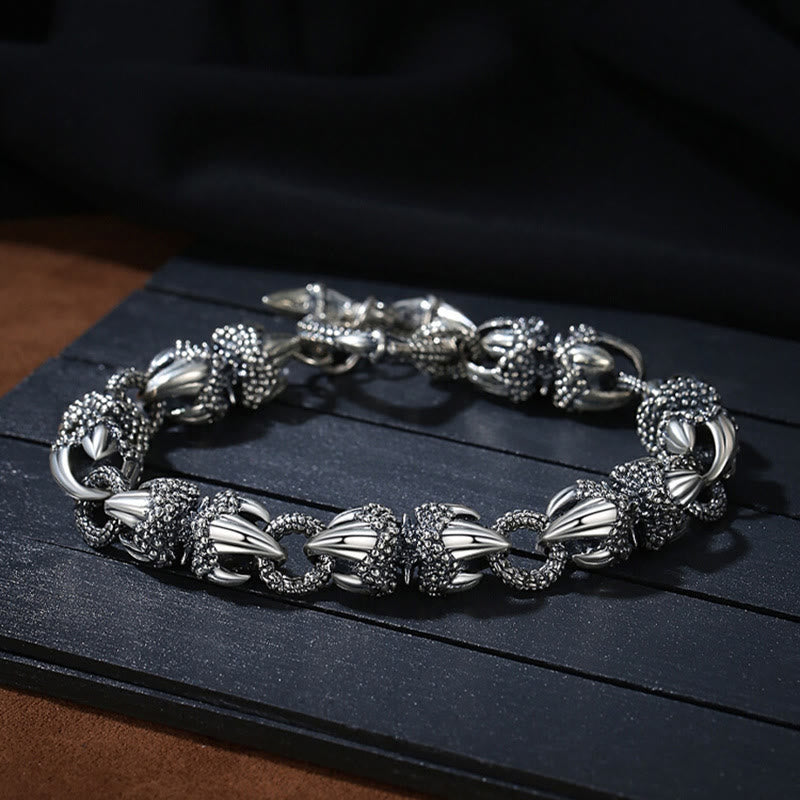 Dragon Claw Engraved Strength Protection Bracelet
