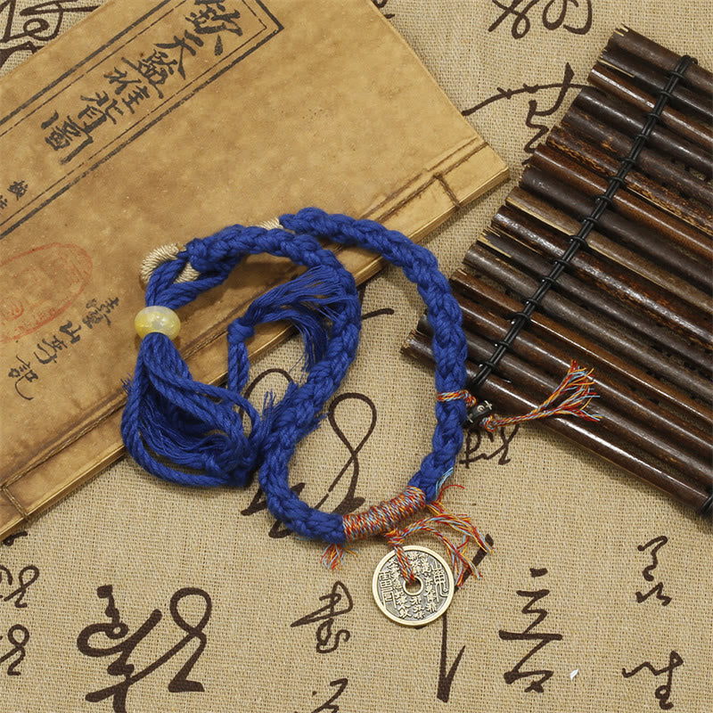 Mountain Ghosts Spend Money Ward Off Evil Spirits Handmade Bracelet - Image 6