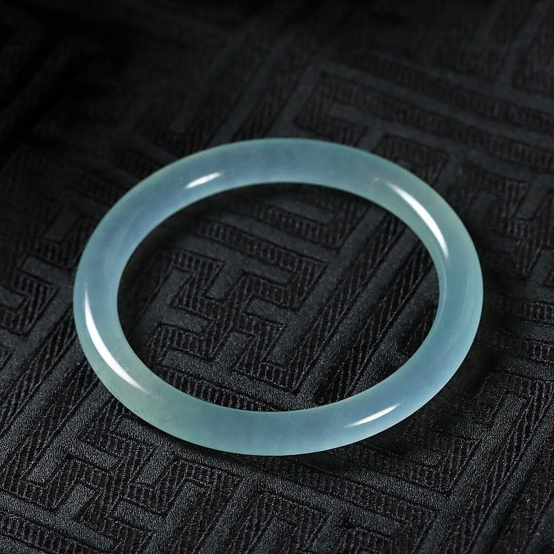 Natural Jade Healing Blessing Bangle Bracelet - Image 6