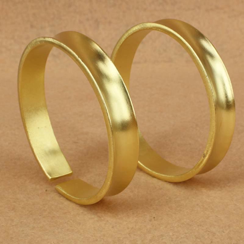 Copper Wealth Luck Cuff Bracelet Bangle - Image 11