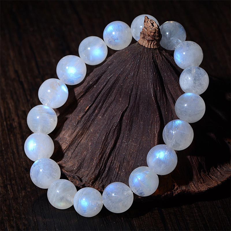 Natural Moonstone Prosperity Bracelet