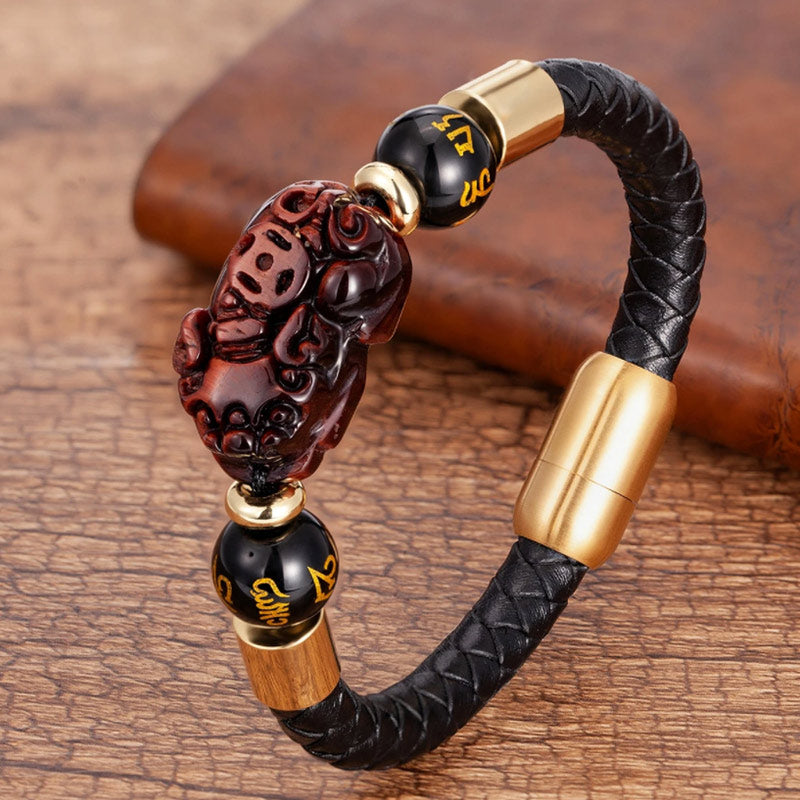 FengShui Tiger Eye Pixiu Bracelet - Image 4