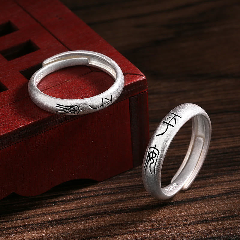 Peace And Joy Copper Luck Wealth Ring - Image 3