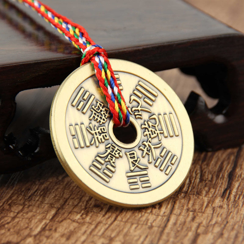 Taoism Yin Yang Symbol Protection Pendant Decoration Amulet - Image 7