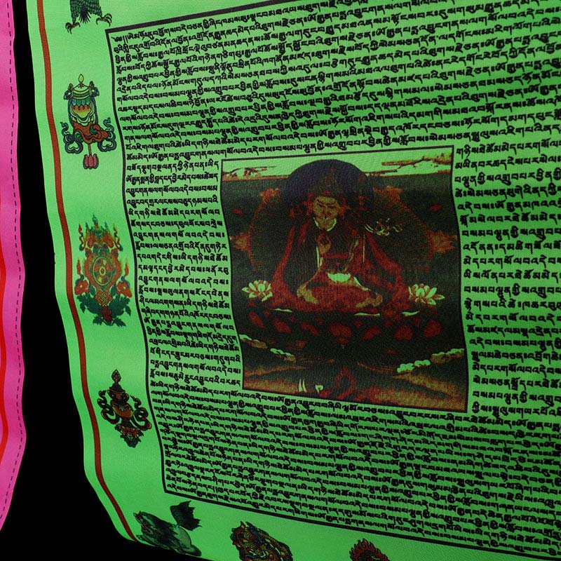 Tibetan Blessing Outdoor 10 Pcs Prayer Flag - Image 8