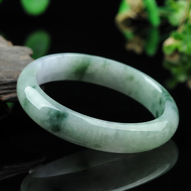 Jade Luck Blessing Prosperity Bracelet Bangle - Image 4