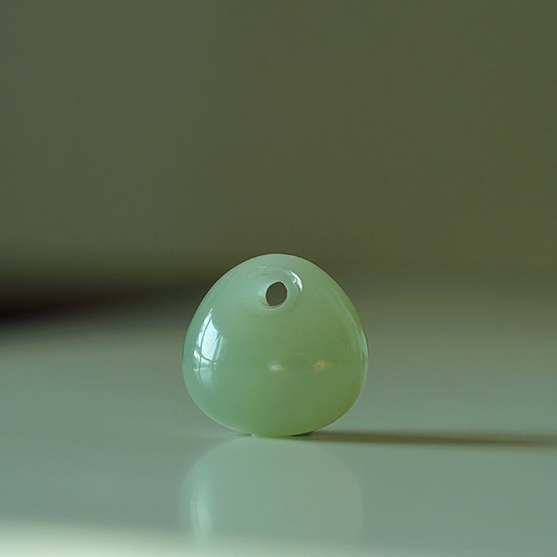 Natural Jade Luck Prosperity Necklace Pendant (Random Color) - Image 10