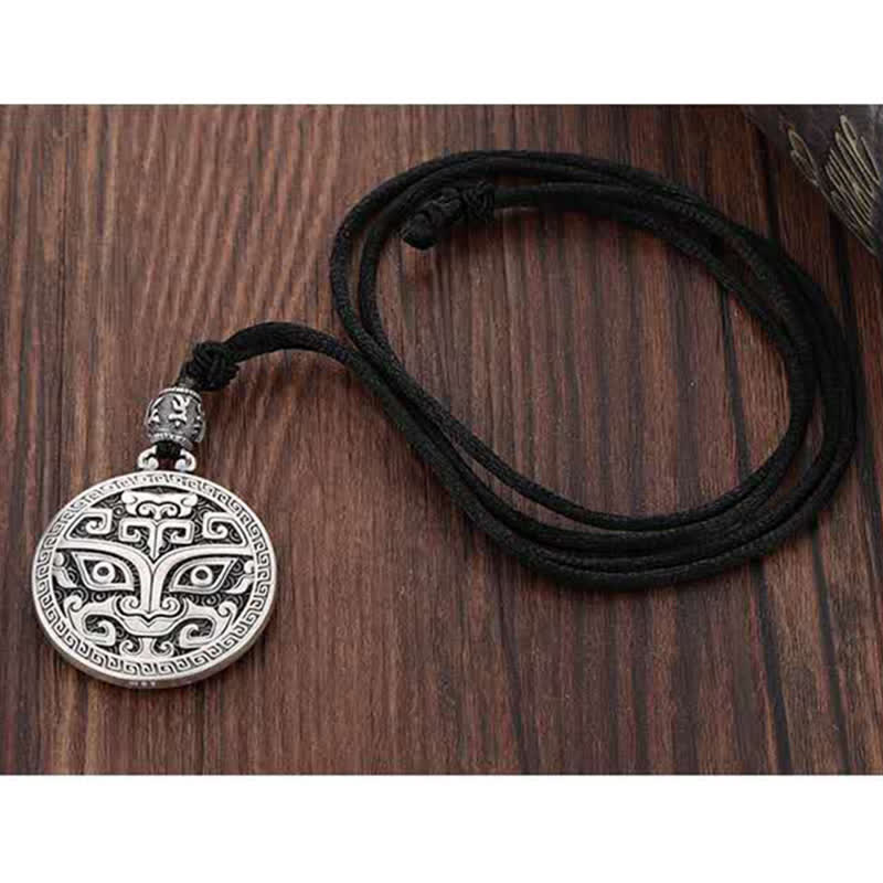 Lucky FengShui Mythological Creature Taotie Wealth Necklace Pendant - Image 9
