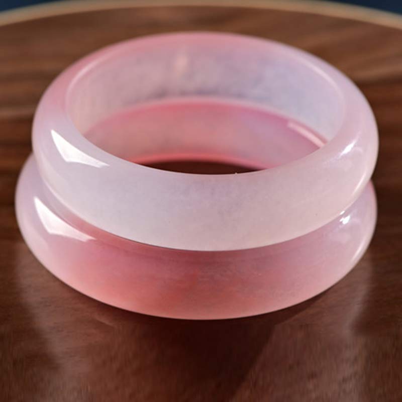 Pink Crystal Love Warmth Bracelet Bangle - Image 4