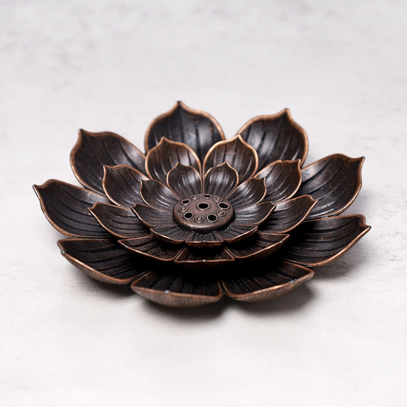Creative Six-hole Lotus Incense Burner - Image 8