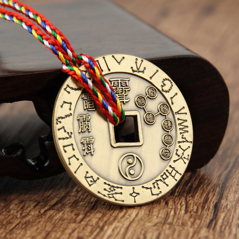 Taoism Yin Yang Symbol Protection Pendant Decoration Amulet - Image 3