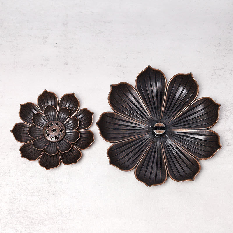 Creative Six-hole Lotus Incense Burner - Image 11