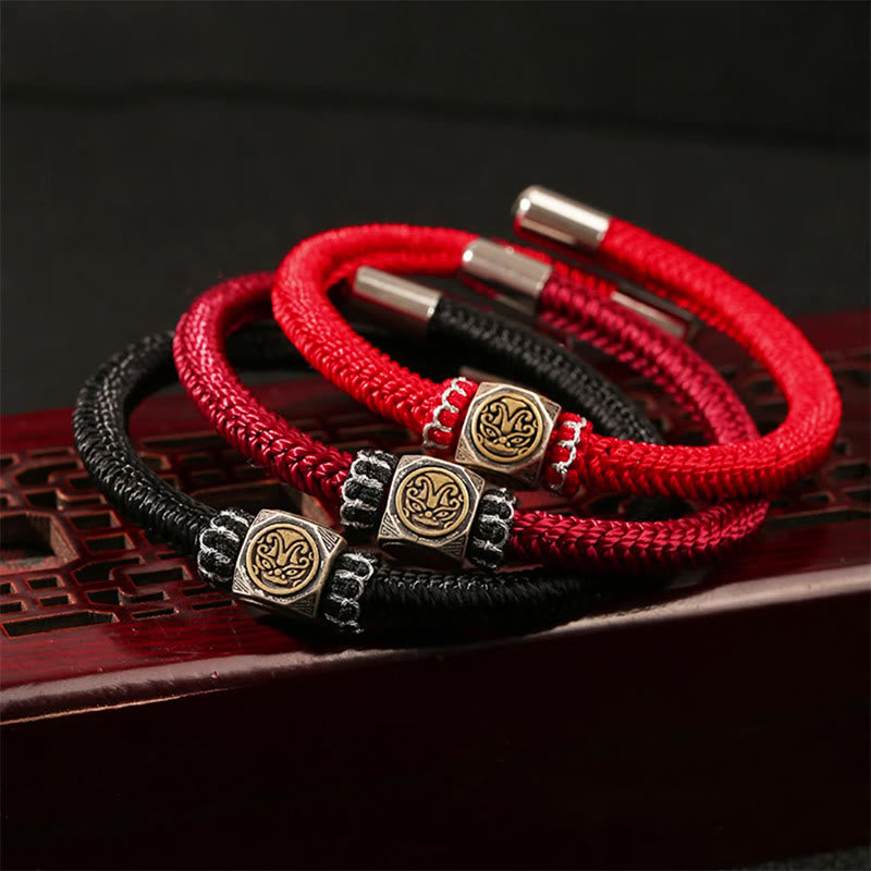 925 Sterling Silver Perfect Knot King Kong Knot Faith Strength Bracelet - Image 16