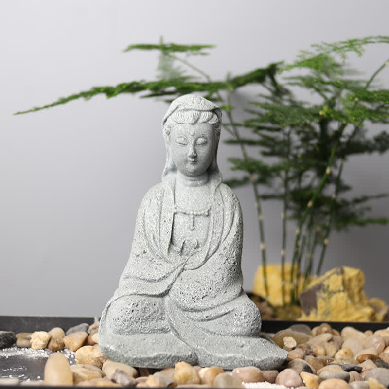 Avalokitesvara Statue Blessing Home Decoration