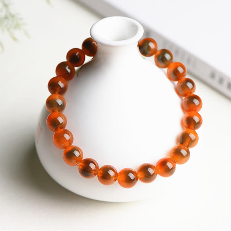 Natural Colorful Candy Agate Harmony Strength Bead Bracelet - Image 16