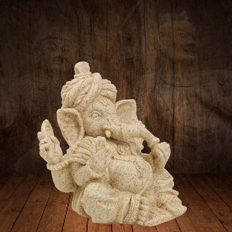 Ganesh Ganpati Elephant Statue Blessing Protection Home Decoration - Image 7