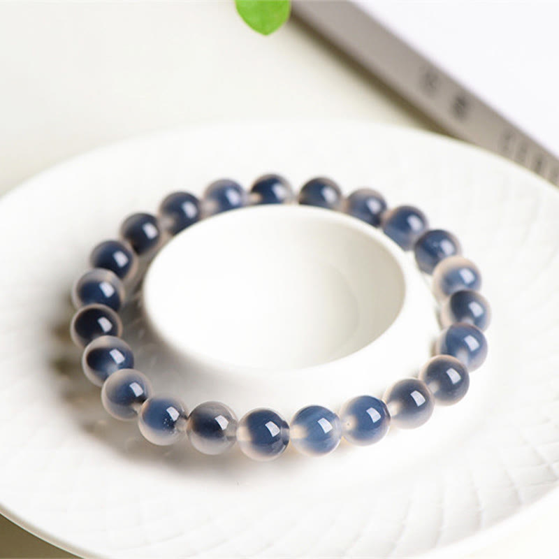 Natural Colorful Candy Agate Harmony Strength Bead Bracelet - Image 5