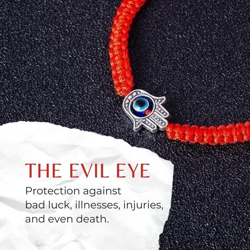 Hamsa Hand Red String Bracelet - Evil Eye Protection - Image 5