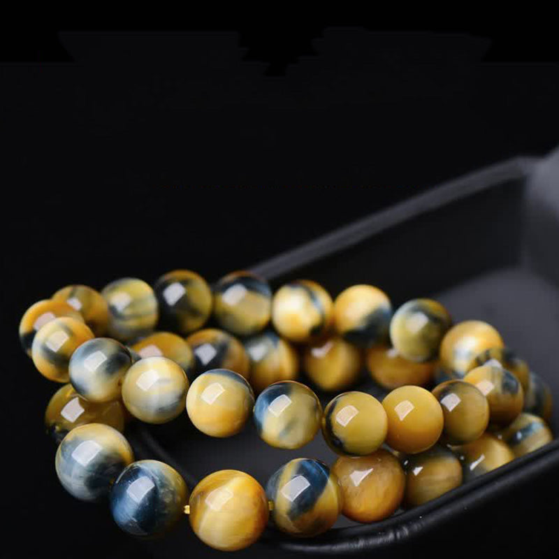 Tiger Eye Protection Courage Strength Bracelet