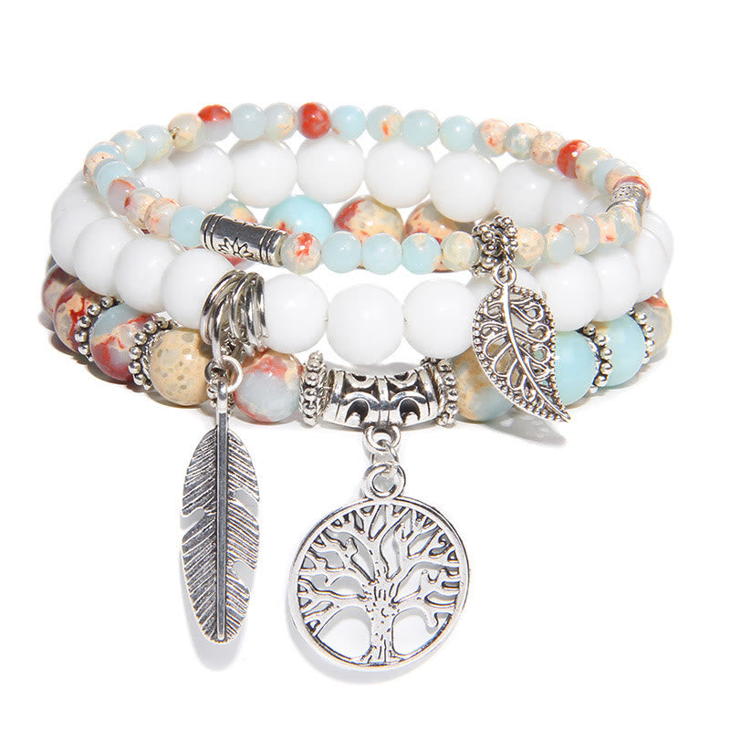 Tree Of Life Turquoise Balance Bracelet