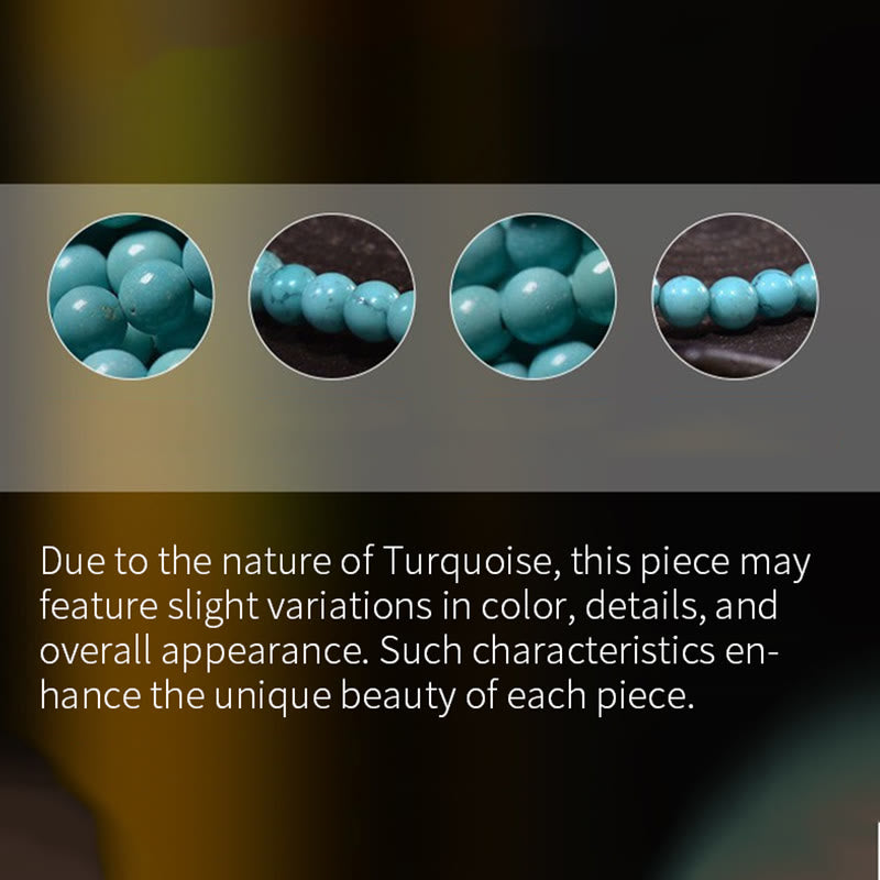 Turquoise Red Agate Bead Protection Bracelet - Image 6