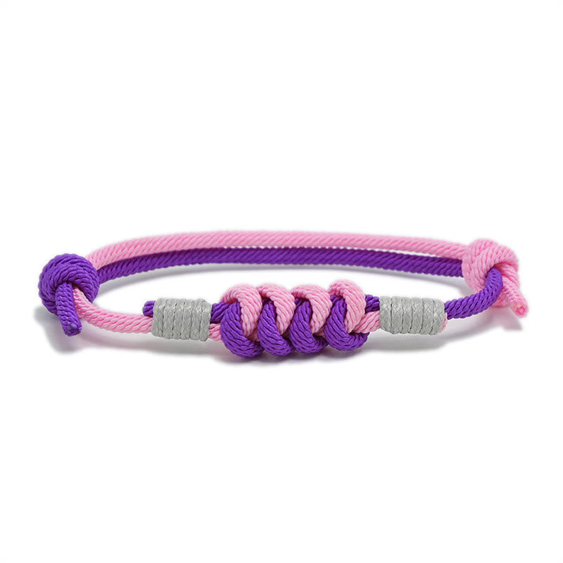 Simple Design King Kong Knot Strength Braid String Bracelet - Image 19