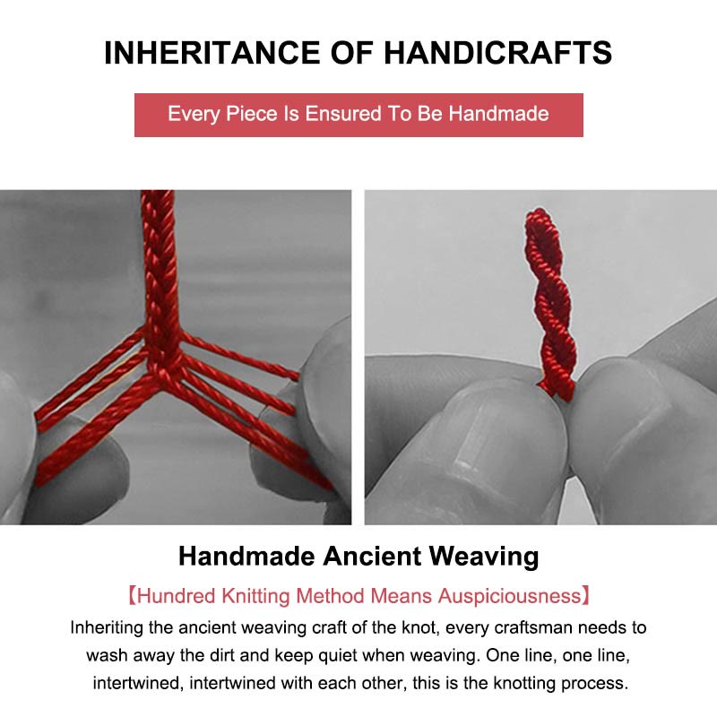 "May you be safe and sound all year round" Lucky Multicolored Bracelet - Image 13