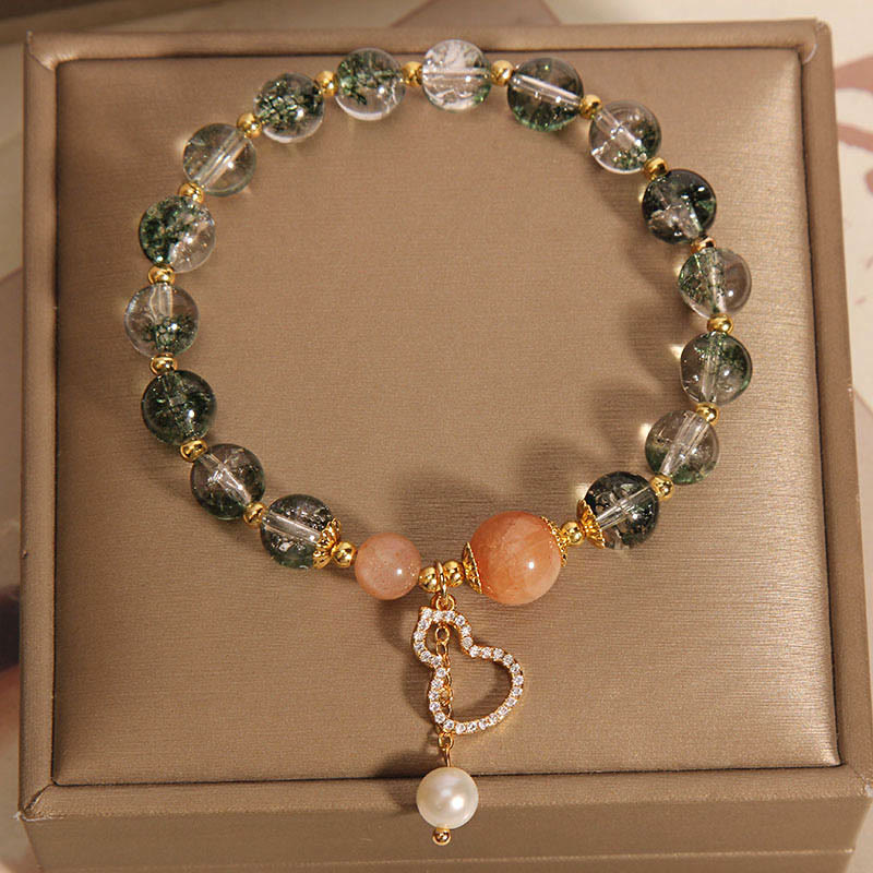 Green Phantom Gourd Charm Confidence Bracelet - Image 3