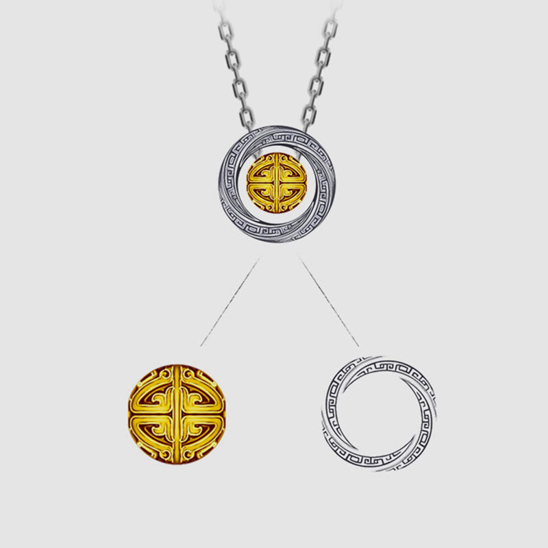 Mobius Lucky Bead Copper Wealth Necklace Pendant - Image 13