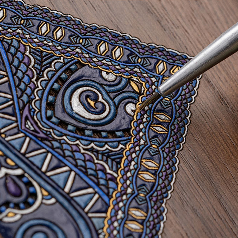 Vintage Handmade Black Walnut Wood Jewelry Storage Box With Mirror - Image 16