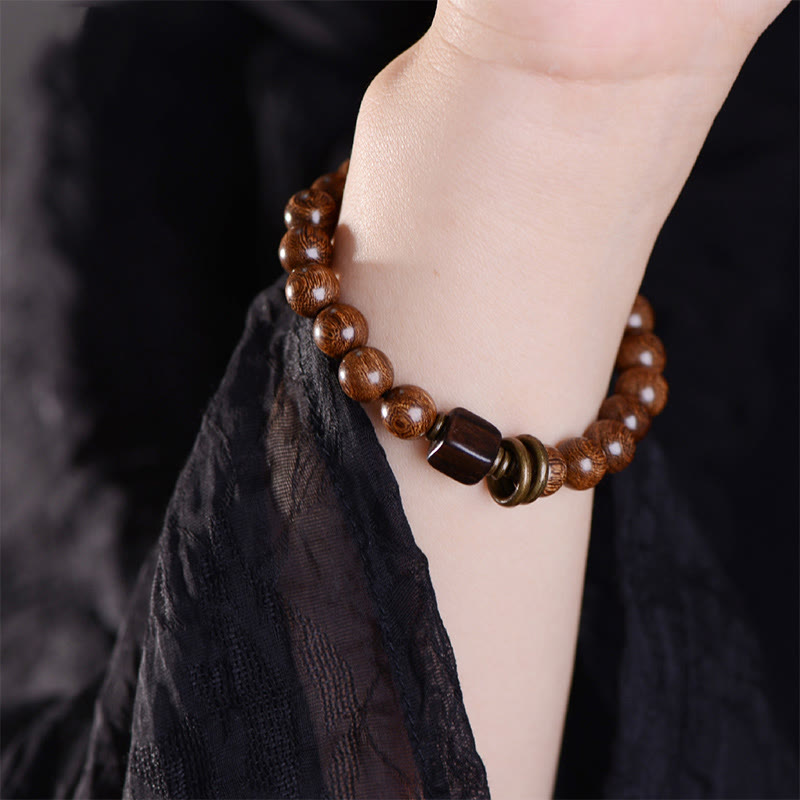 Phoebe Zhennan Wood Spirituality Bracelet - Image 3