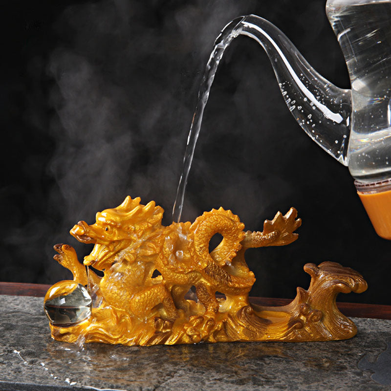 Year Of The Dragon Color Changing Resin Horse Luck Tea Pet Home Figurine Decoration (Extra 35% Off | USE CODE: FS35) - Image 7