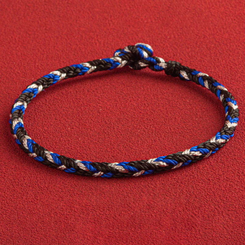 "May prosperity fill your life" Lucky Multicolored Bracelet - Image 14