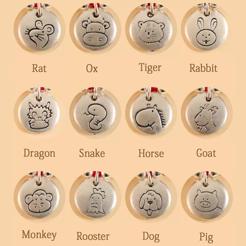 Handmade 999 Sterling Silver Year of the Dragon Cute Chinese Zodiac Luck Braided Bracelet (Extra 30% Off | USE CODE: FS30) - Image 37