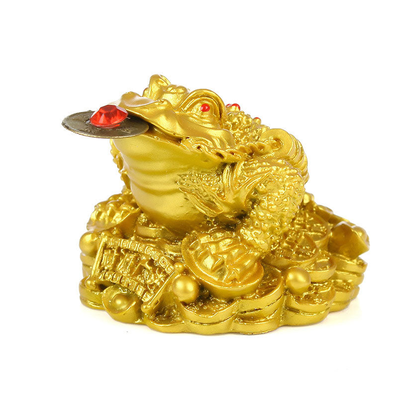 FengShui Wealth Lucky Frog Decoration