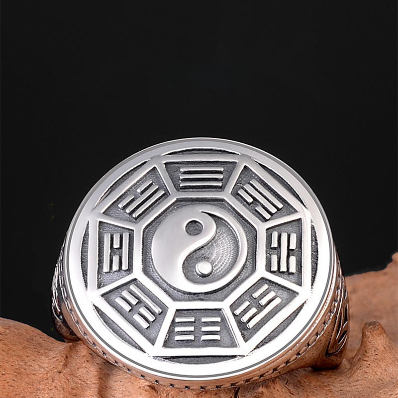 Yin Yang Balance Adjustable Ring - Image 3