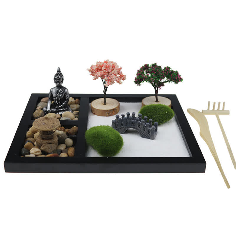 Buddha Symbol Tree Landscape Meditation Calm Zen Garden Decoration
