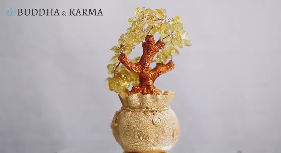 Citrine Money Tree for Prosperity - Feng Shui Gemstone Ornament - Image 7