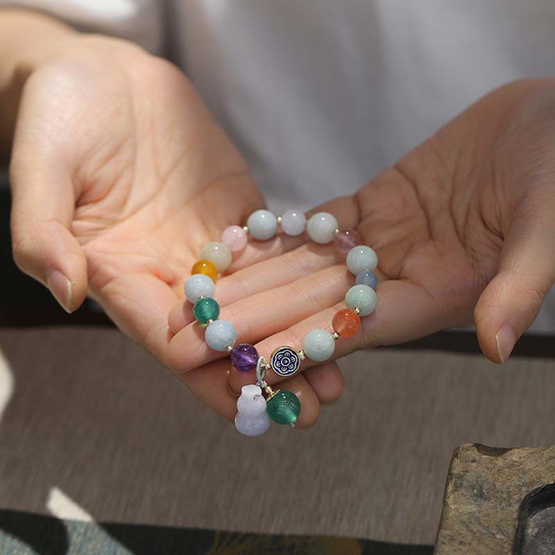 Lucky Bracelet Gourd Jade Bracelet - Image 5