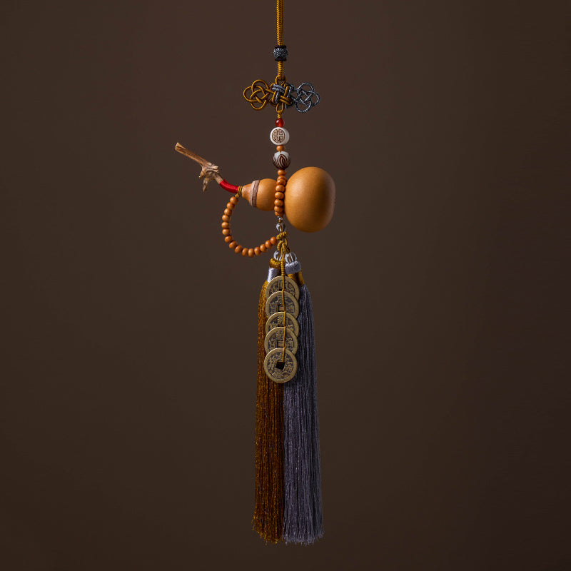 Feng Shui Coins Gourd Chinese Knot Lucky Coins Five Emperor Money Wealth Tassels Decoration - Image 11