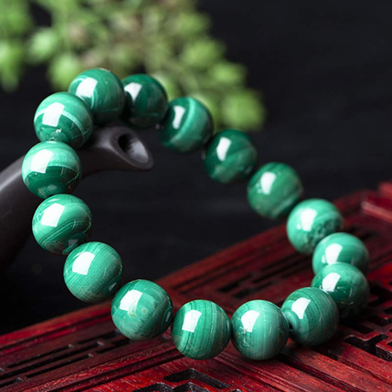 Natural Malachite Protection Calmness Bracelet - Image 20