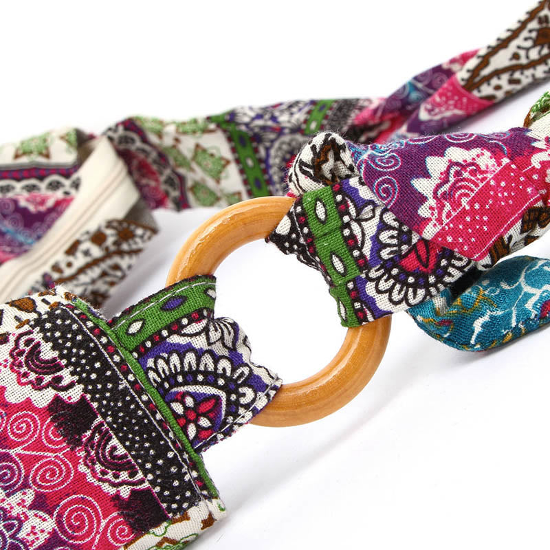 Cotton Stripes Print Crossbody Bag Shoulder Bag - Image 16